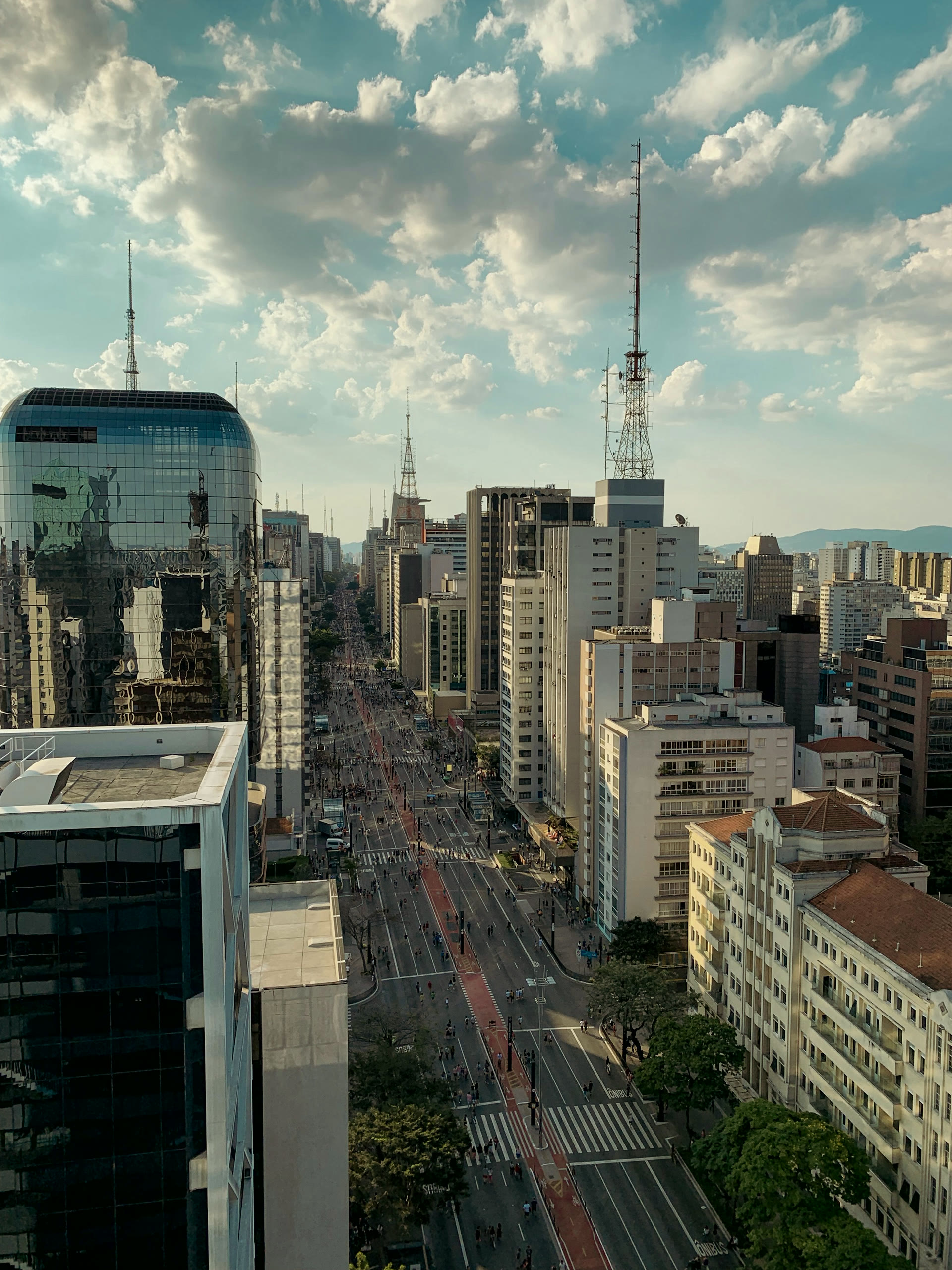 Vista aérea de São Paulo